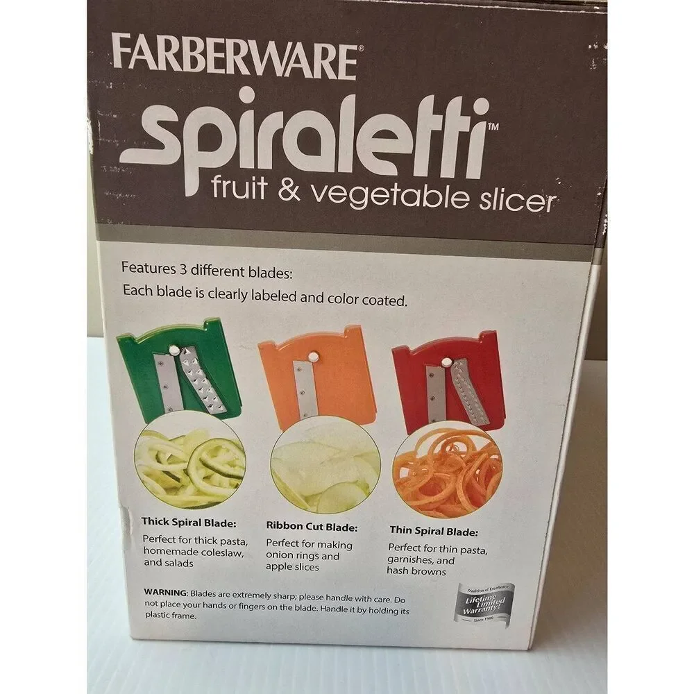 Farberware Spiraletti Fruit & Vegetable Slicer